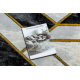 BLISS Z204AZ128 carpet cream / beige - Frame, ornament, modern, structural