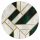 BLISS Z198AZ221 carpet cream / blue - Abstraction, modern, structural