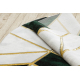 BLISS Z198AZ221 carpet cream / blue - Abstraction, modern, structural