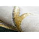 BLISS Z198AZ221 carpet cream / blue - Abstraction, modern, structural