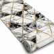 BLISS Z232AZ128 tappeto crema / beige - Motivo leopardato, moderno, strutturale
