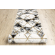 BLISS Z232AZ128 tappeto crema / beige - Motivo leopardato, moderno, strutturale