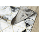 BLISS Z232AZ128 tappeto crema / beige - Motivo leopardato, moderno, strutturale