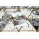 Tapis BLISS Z232AZ128 crème / beige - Motif léopard, moderne, structurel