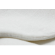 Modern washing carpet POSH shaggy, plush, thick anti-slip ivory
