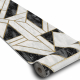 BLISS Z160AZ147 carpet dark beige / gold - Frame, greek, exclusive, structural