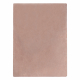 Mūsdienīgs mazgāšanas paklājs POSH shaggy, plīša, biezs pretslīdes rozā