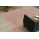 Moderni tepih za pranje POSH čupavi, pliš, gusta protuklizna ružičasta