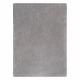 Сучасний пральний килим POSH shaggy, плюшевий, густий протиковзкий, сірий 