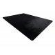 Модерен перален килим POSH shaggy, плюшен, дебел антихлъзгащ, черен