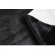 Moderni pesu matto POSH shaggy, muhkea, paksu liukastumisenesto, musta