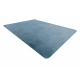 Modern washing carpet POSH shaggy, plush, thick anti-slip blue