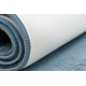 Modern washing carpet POSH shaggy, plush, thick anti-slip blue