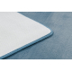 Moderni pesu matto POSH shaggy, muhkea, paksu liukastumisenesto, sininen