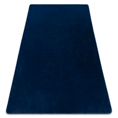 Сучасний пральний килим POSH shaggy, плюшевий, густий протиковзкий, темно-синій