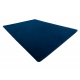 Mūsdienīgs mazgāšanas paklājs POSH shaggy, plīša, biezs pretslīdes tumši zils