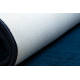 POSH tapete de lavagem moderno shaggy, de pelúcia, espesso e antiderrapante, azul escuro