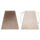 Modern washing carpet POSH shaggy, plush, thick anti-slip beige