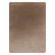 Šiuolaikinis skalbimo kilimas POSH pliušinis, storas neslystantis smėlio, kupranugaris spalvos