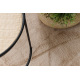 BLISS Z206AZ256 tappeto grigio chiaro / grigio - Linee, moderno, strutturale