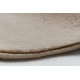 Moderni pesu matto POSH shaggy, muhkea, paksu liukastumisenesto, kameli beige