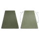 Šiuolaikinis skalbimo kilimas POSH pliušinis, storas neslystantis žalias