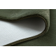 Moderni pesu matto POSH shaggy, muhkea, paksu liukastumisenesto, vihreä