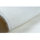 Moderni tepih za pranje POSH krug čupavi, pliš, gusta protuklizna ivory 
