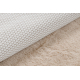 Moderni pesu matto SHAPE 3105 Sydän shaggy - beige muhkea liukastumisenesto