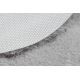Moderni pesu matto SHAPE 3105 Sydän shaggy - harmaa muhkea liukastumisenesto