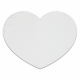 Σύγχρονο χαλί πλύσης SHAPE 3105 Καρδιά δασύτριχος - ελεφαντόδοντο βελούδινο, αντιολισθητικό 
