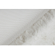 Moderni pesu matto SHAPE 3105 Sydän shaggy - norsunluu muhkea liukastumisenesto