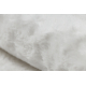 SHAPE 3105 tapete de lavagem moderno shaggy Coração - marfim, espesso e antiderrapante