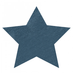 Modern washing carpet SHAPE 3148 Star shaggy - blue plush, anti-slip 