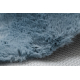 Moderni pesu matto SHAPE 3148 Tähti shaggy - sininen muhkea liukastumisenesto
