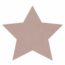 Tapis SHAPE 3148 Shaggy Star - rose en peluche, antidérapant, lavable