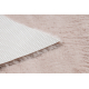 Moderni tepih za pranje SHAPE 3148 Zvijezda - ružičasta čupavi, pliš, protuklizna 