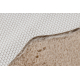 Šiuolaikinis skalbimo kilimas SHAPE 3146 Meškiukas - smėlio spalvos, pliušinis, neslystantis 