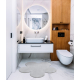 Tapete AMOUR 53091C creme - Geométrico, linhas moderno, elegante
