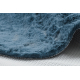 Модерен перален килим SHAPE 3146 плюшено мече shaggy - син плюшен, антихлъзгащ
