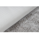 Moderne vask tæppe SHAPE 3146 Bamse shaggy - grå plys, anti-slip 