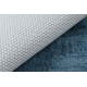 Moderni tepih za pranje SHAPE 3150 Leptir - plava čupavi, pliš, protuklizna 