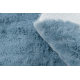 Moderni pesu matto SHAPE 3150 Perhonen shaggy - sininen muhkea liukastumisenesto