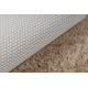 Moderne vask tæppe SHAPE 3150 Sommerfugl shaggy - beige plys, anti-slip 