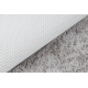 Moderne vask tæppe SHAPE 3150 Sommerfugl shaggy - grå plys, anti-slip 