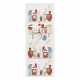 ANDRE 1299 mosható szőnyeg Edények, konyhába csúszásgátló - bézs