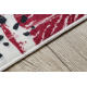 SPARK 0689 covor bej / negru - Linii, sisal, structural