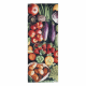 Alfombra lavable ANDRE 1711 Frutas y vegetales, para la cocina, antideslizante - verde