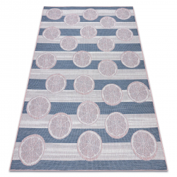 BLISS Z226AZ226 carpet cream / grey - Frame, ornament, modern, structural