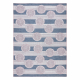 BLISS Z226AZ226 alfombra crema / gris - Marco, ornamento, moderna, estructural